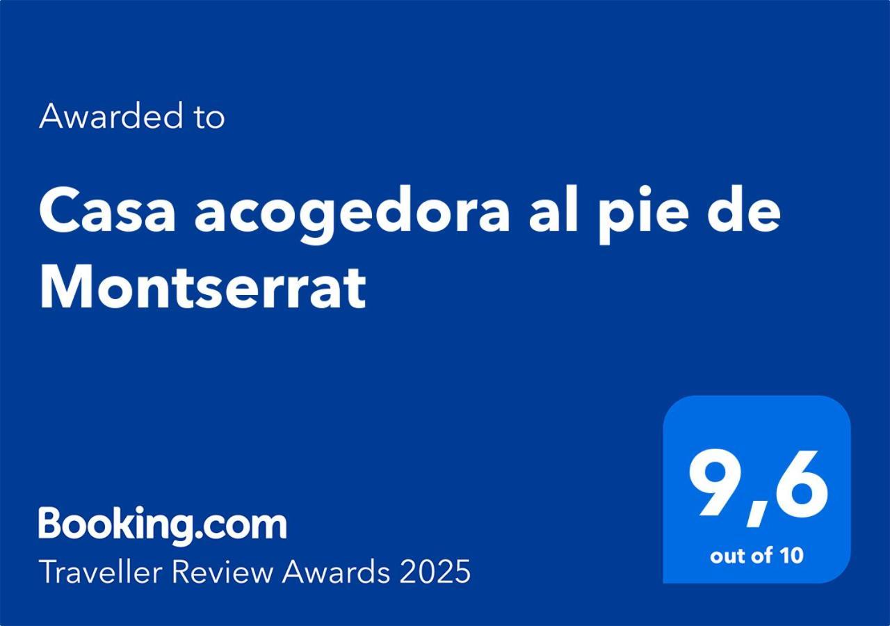 Casa Acogedora Al Pie De Montserrat Apartamento Collbató